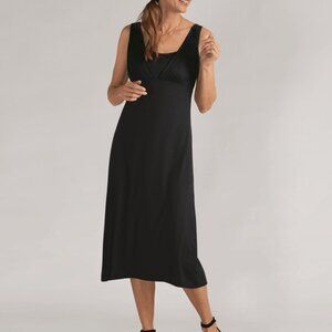 Black Midi Dress💗